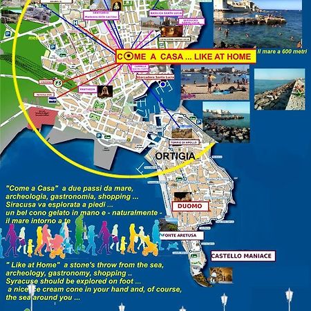 Come A Casa Syracuse Екстер'єр фото
